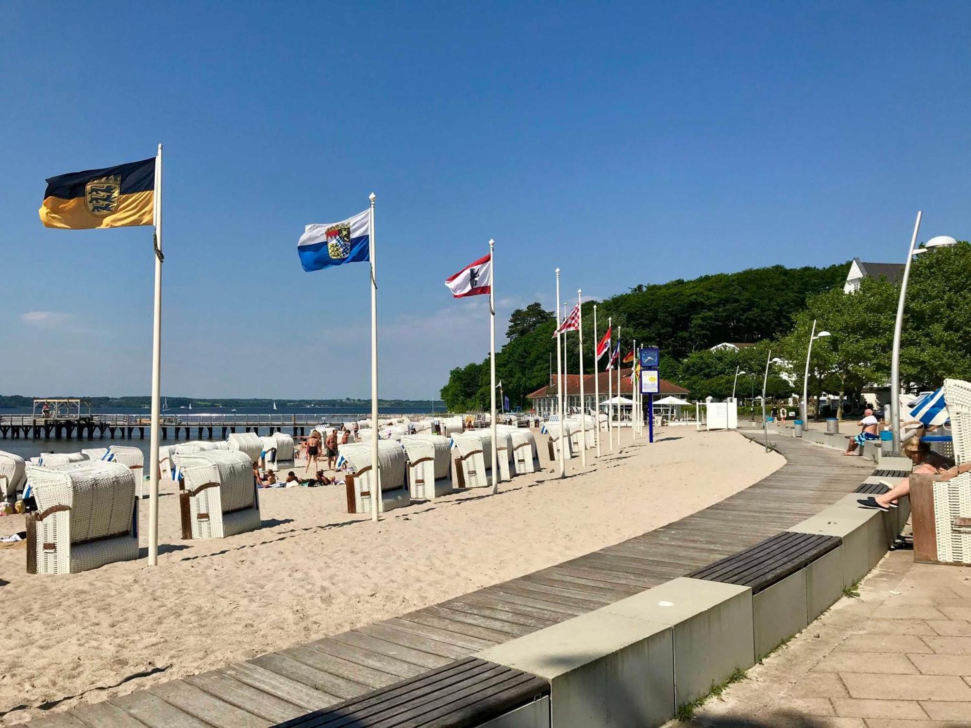 Ferienwohnung Skowronek Am Kurpark Glücksburg Екстериор снимка